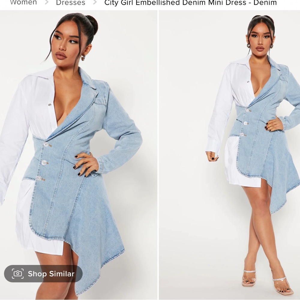 🚨Denim Mini Dress🚨